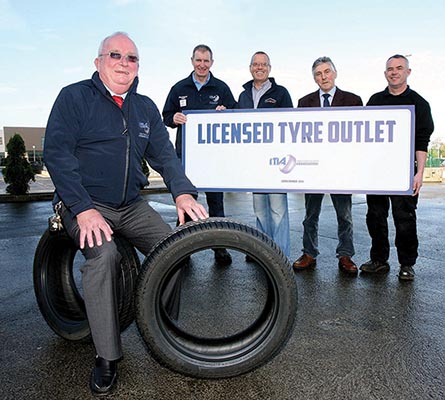 The Irish Tyre Industry Association works as a voluntary executive council committee.)